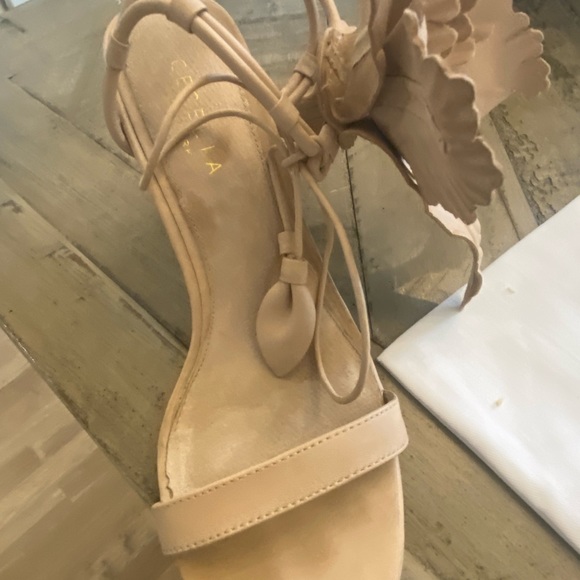 Cecilia New York Hibiscus Sandal - Natural sz 6 - Picture 5 of 10